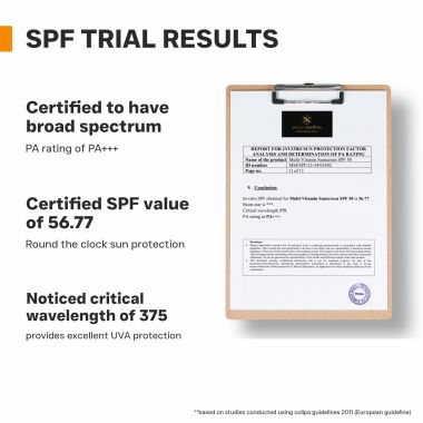 Dermatouch: Multivitamin SPF 50 PA+++ Sunscreen Gel 30 g
