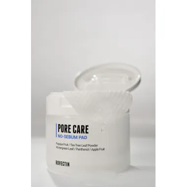 Rovectin: Pore Care No-Sebum Pad 60ea 180ml