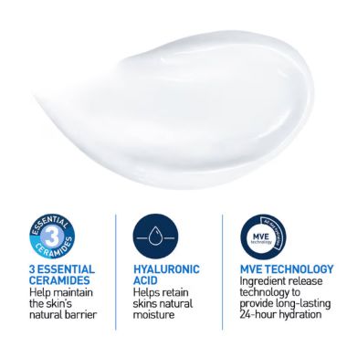 CeraVe: Moisturizing Cream 340gm