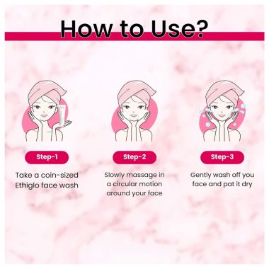 Ethiglo: Skin whitening Face Wash 70gm