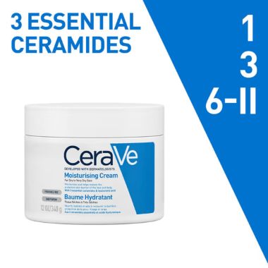 CeraVe: Moisturizing Cream 340gm