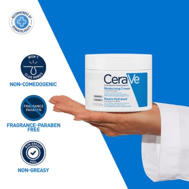 CeraVe: Moisturizing Cream 340gm