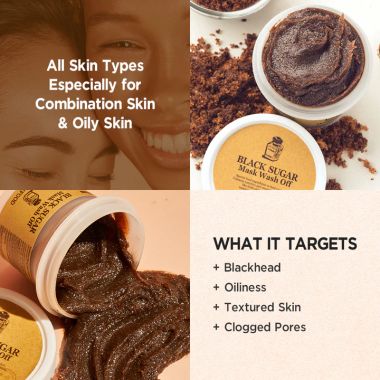Skinfood: BLACK SUGAR MASK WASH OFF 15ml