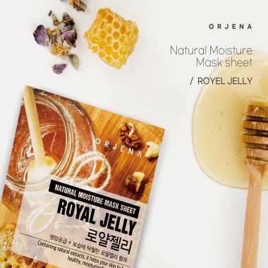 Orjena: Natural Moisture Royal Jelly Mask Sheet 23ml