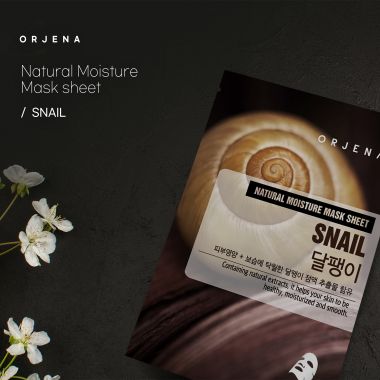 Orjena: Natural Moisture Snail Mask Sheet 23ml
