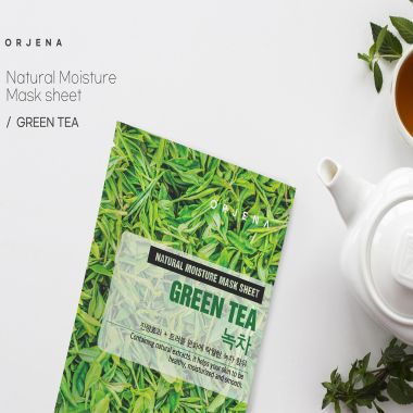 Orjena: Natural Moisture Green Tea Mask Sheet 23ml
