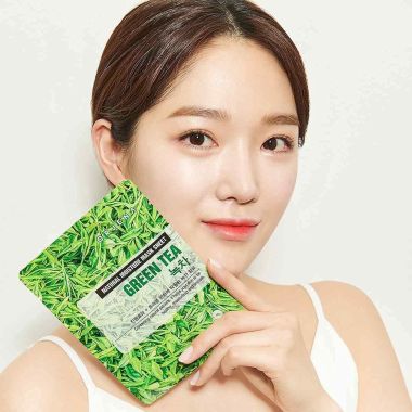 Orjena: Natural Moisture Green Tea Mask Sheet 23ml