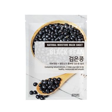 Orjena: Natural Moisture Mask Sheet - Black Bean 23ml