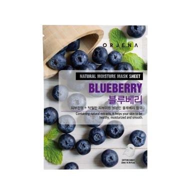 Orjena: Natural Moisture Mask Sheet - Blueberry 23ml