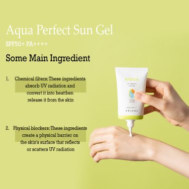 Orjena: Aqua Perfect Sun Gel SPF50+ PA++++ 50g