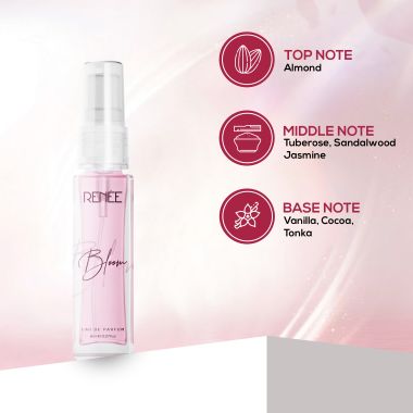 Renee Cosmetics: Eau De Parfum Bloom, 8ml