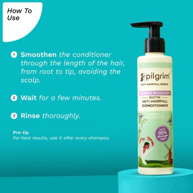 Pilgrim: Biotin Anti-Hairfall Conditioner - 200ml