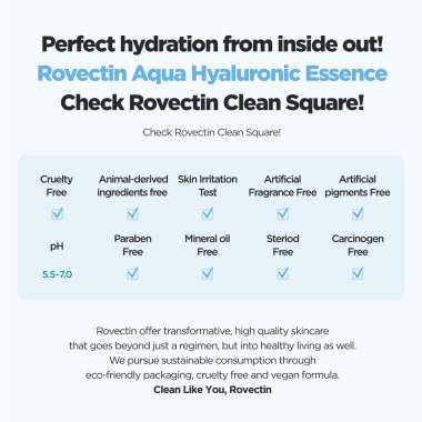 Rovectin: Aqua Hyaluronic Essence 100ml