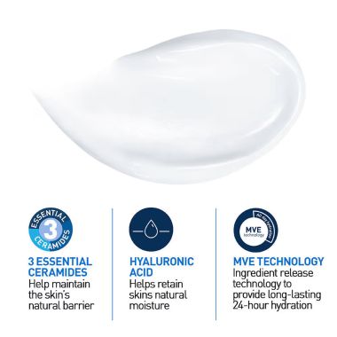 CeraVe: Moisturizing Cream For Dry To Very Dry Skin With Ceramides & Hyaluronic Acid 50ml