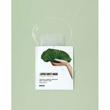 Rovectin: Calming Lotus Sheet Mask 5ea 125ml