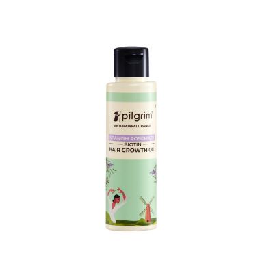 Pilgrim: Biotin Hair Growth Oil to Control Hair Fall -  100ml