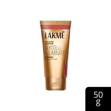 Lakme: Glycolic Illuminate Facewash with Glycolic Acid , 50g