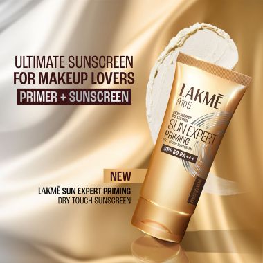 Lakme: Sun Expert Primer + Sunscreen, SPF 50 PA+++ for UVA/B