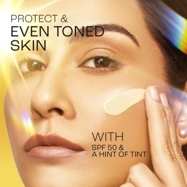 Lakme: Sun Expert Tinted Sunscreen SPF 50 PA +++ | Broad spectrum UVA/B protection, 50ml
