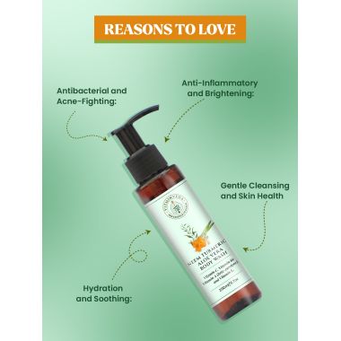 : Neem Turmeric Aloe Vera Body Wash for Purification of Skin - 200 ml