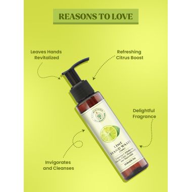 : Lime Hand Wash - Delightful Lime Fragrance 200ml