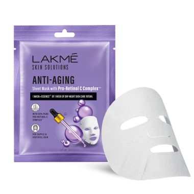 Lakme: Skin Solutions Sheet Mask Brightening ,  25ml