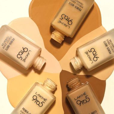 Lakme: 9 to 5 Primer + Matte Perfect Cover Foundation Mini
