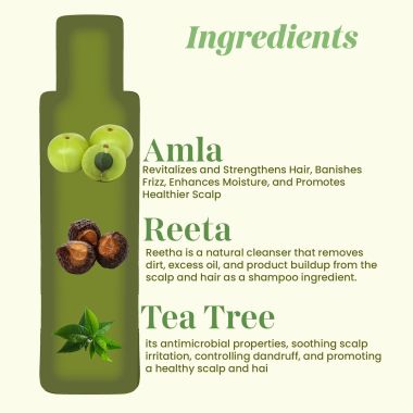 VITMINVEDA: Pure Tea Tree Shampoo 200ml