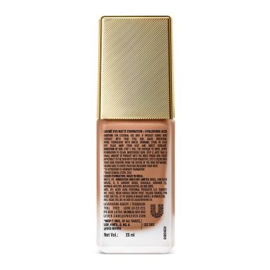 Lakme: 9 to 5 Hya Matte Foundation + Hyaluronic Acid Neutral Chestnut