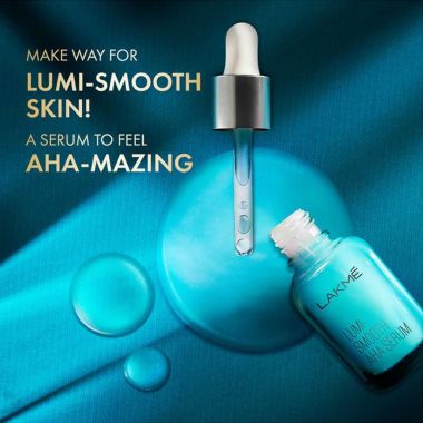 Lakme: Lumi Smooth Serum with 8% AHA - BHA - PHA+ Complex , 30 ml