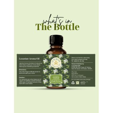 Luxuriate: Jasmine Aroma Oil - 15ml