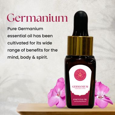 Luxuriate: Geranium Essential Oil - 10ml