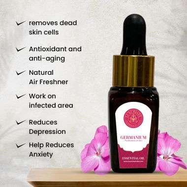 Luxuriate: Geranium Essential Oil - 10ml