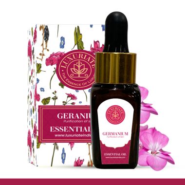 Luxuriate: Geranium Essential Oil - 10ml