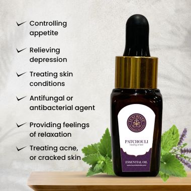 Luxuriate: Patchouli Essential Oil - 10ml
