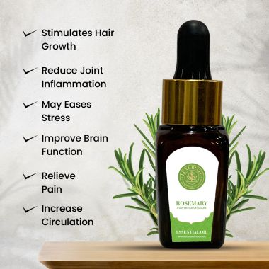 Luxuriate: Rosemary Essential Oil - 10ml