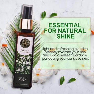 Luxuriate: Pure and Natural Body/Face Parijat Mist Spray-100 ml