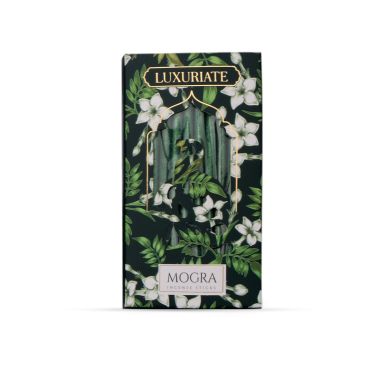 Luxuriate: Mogra Fragrant Natural Bambooless Incese  Pack of 20 sticks (50gm)