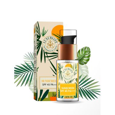 Luxuriate: Vitamin C Sunscreen Cream SPF 45 PA+++ - 30ml