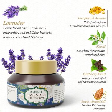 Luxuriate: Lavender Night Cream 50g