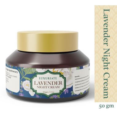 Luxuriate: Lavender Night Cream 50g