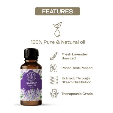 VITMINVEDA: Pure Lavender Luxury Essential Oil Premium 15ml