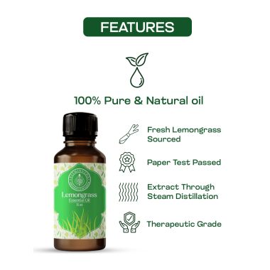 VITMINVEDA: Pure Lemon Luxury Essential Oil Premium 15ml
