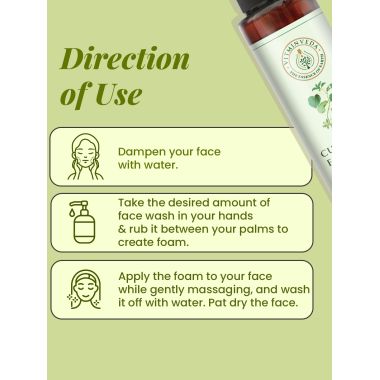 VITMINVEDA: Natural Cucumber Face Wash 100ml