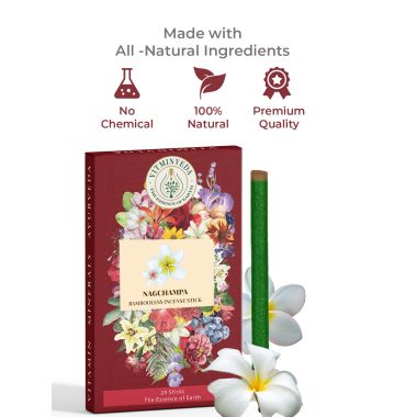 VITMINVEDA: Nagchampa Bambooless Incense Stick 100gm