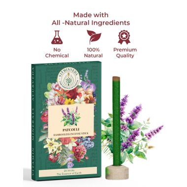 VITMINVEDA: Patchouli Bambooless Incense Stick 100gm