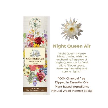 VITMINVEDA: Nightqueen Natural Incense Stick Ratrani Agarbatti 100gm