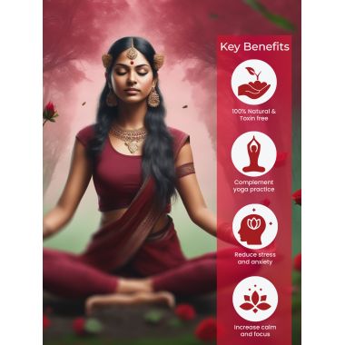 VITMINVEDA: Rose Natural Incense Stick Agarbatti 100gm