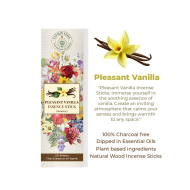 VITMINVEDA: Vanilla Natural Incense Stick Agarbatti 100gm