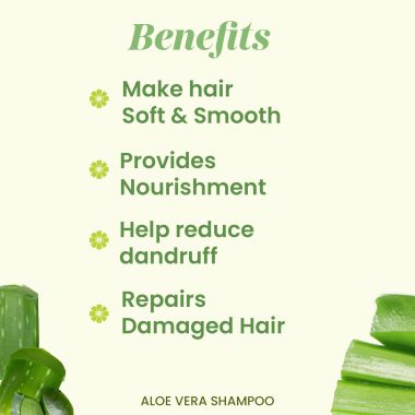 VITMINVEDA: Pure Natural Aloe Vera Shampoo 200ml